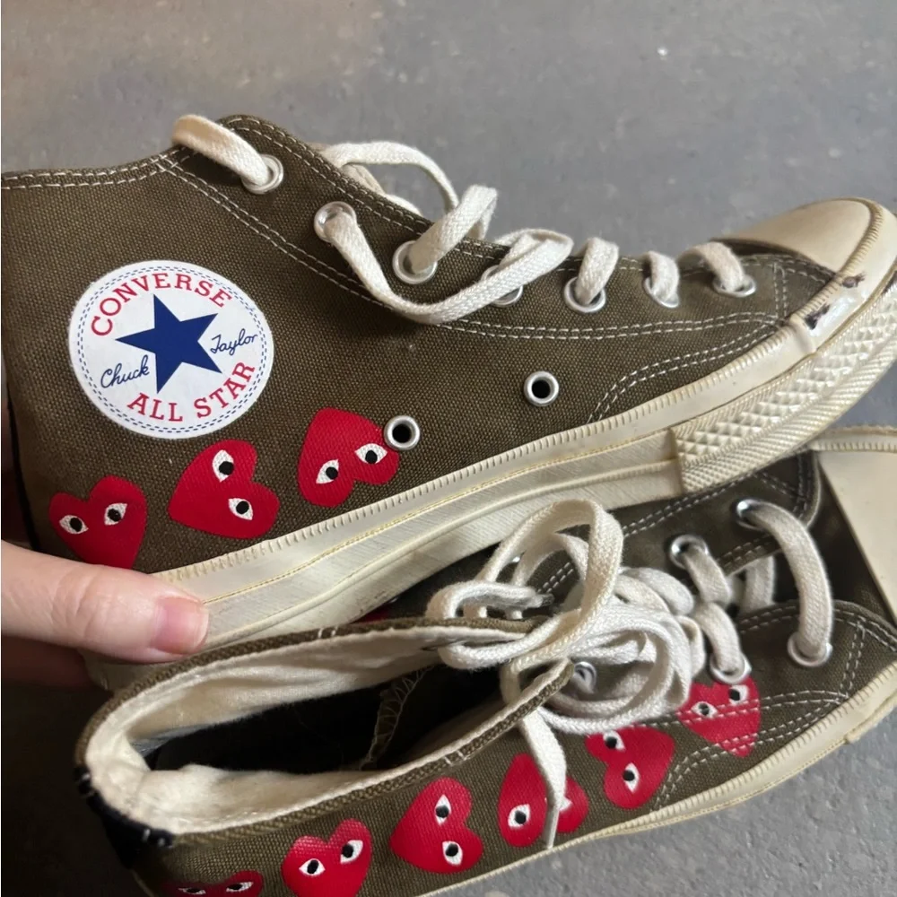 Comme des Garcons PLAY olive high